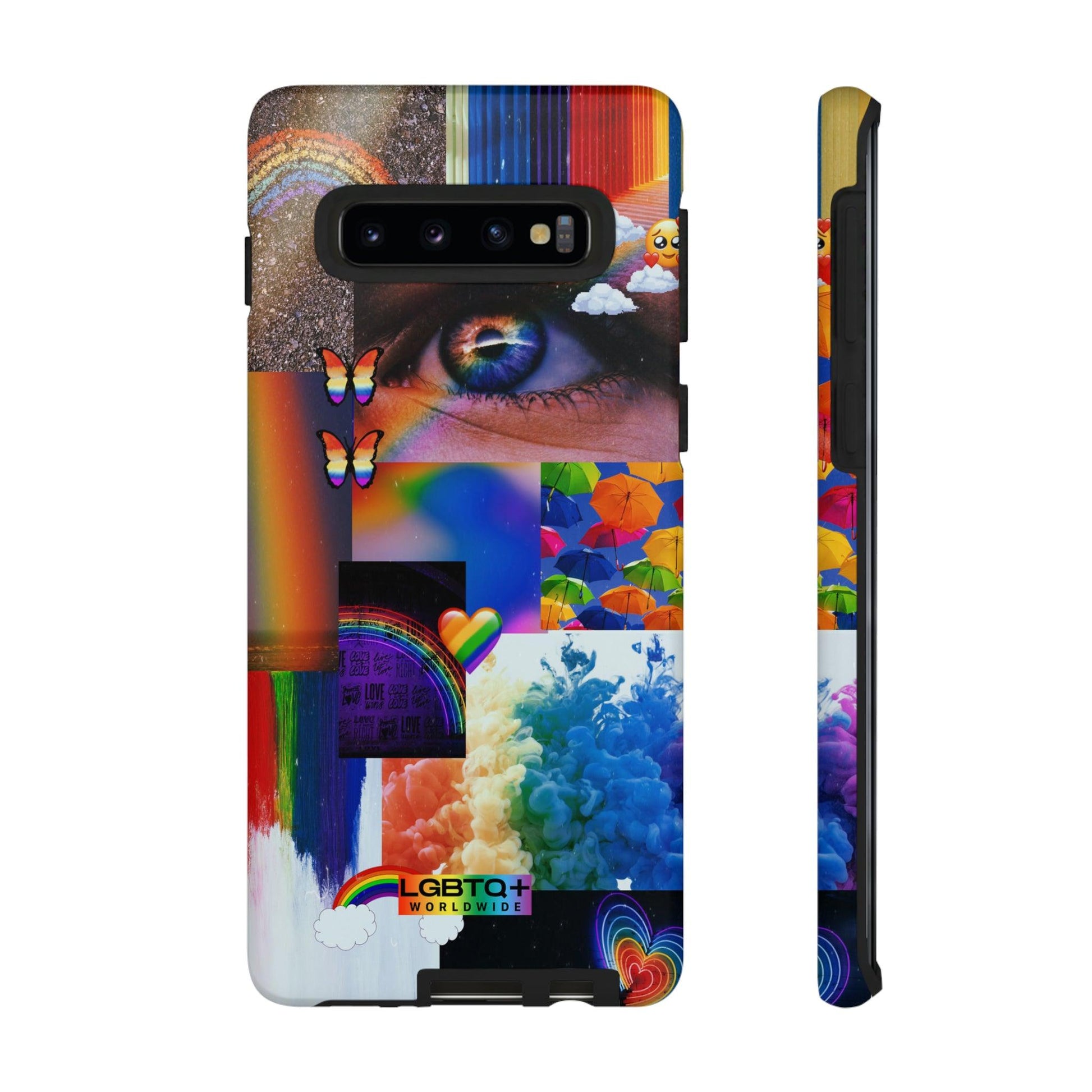 LGBTQWorldwide - ,,VISION" Doppelgehäuse Handyhülle Accessories, Glossy, iPhone Cases, Matte, Phone accessory, Phone Cases, Samsung Cases, Thermo, Valentine's Day Picks lgbtq Bekleidung Accessoires unisex Zubehör