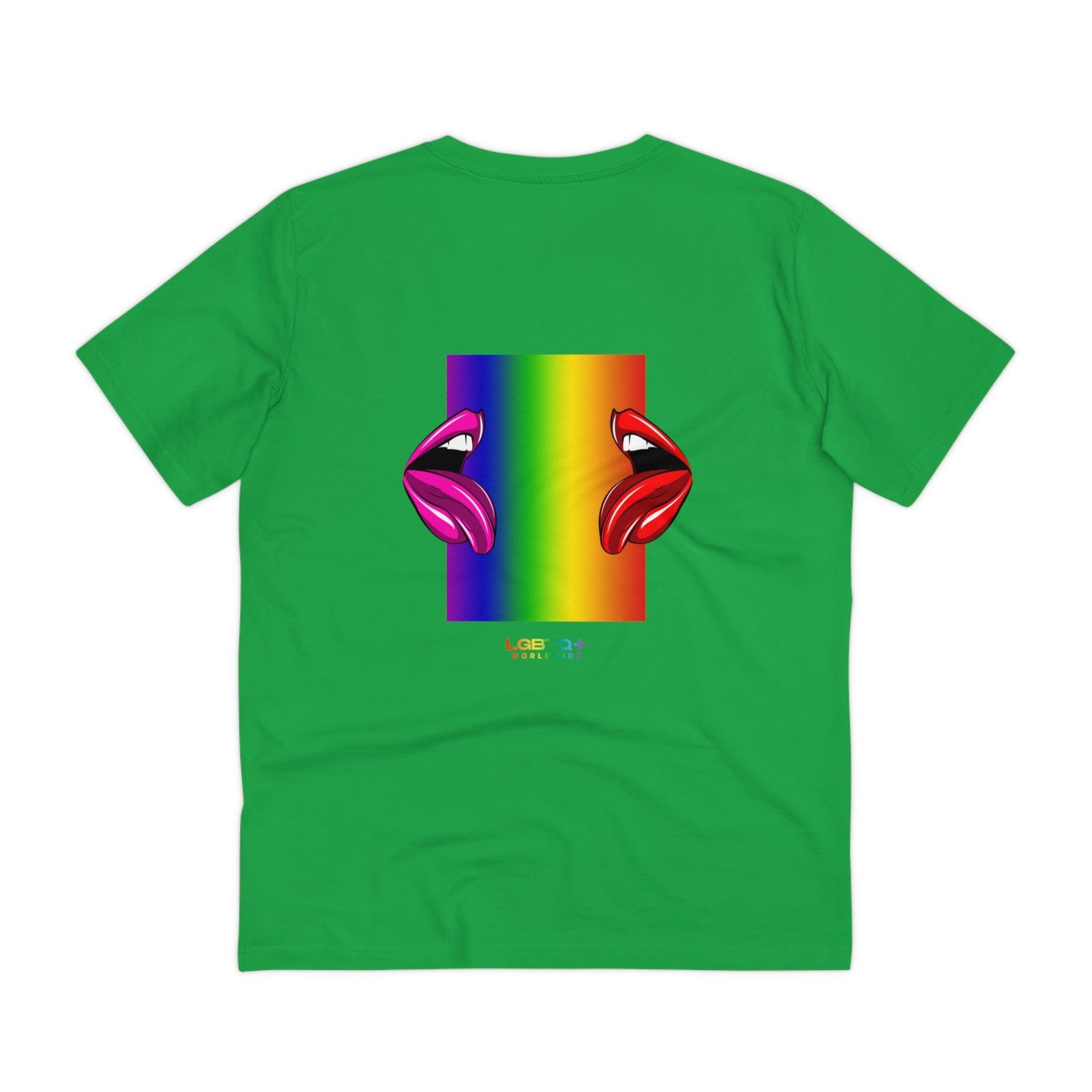 LGBTQWorldwide - ,,LIPPEN" Clothing, Cotton, Crew neck, DTG, Eco-friendly, Men's Clothing, Organic, Recycled, Regular fit, Sustainable, T-shirts, Unisex, Valentine's Day Picks, Vegan, Women's Clothing lgbtq Bekleidung Accessoires unisex Zubehör