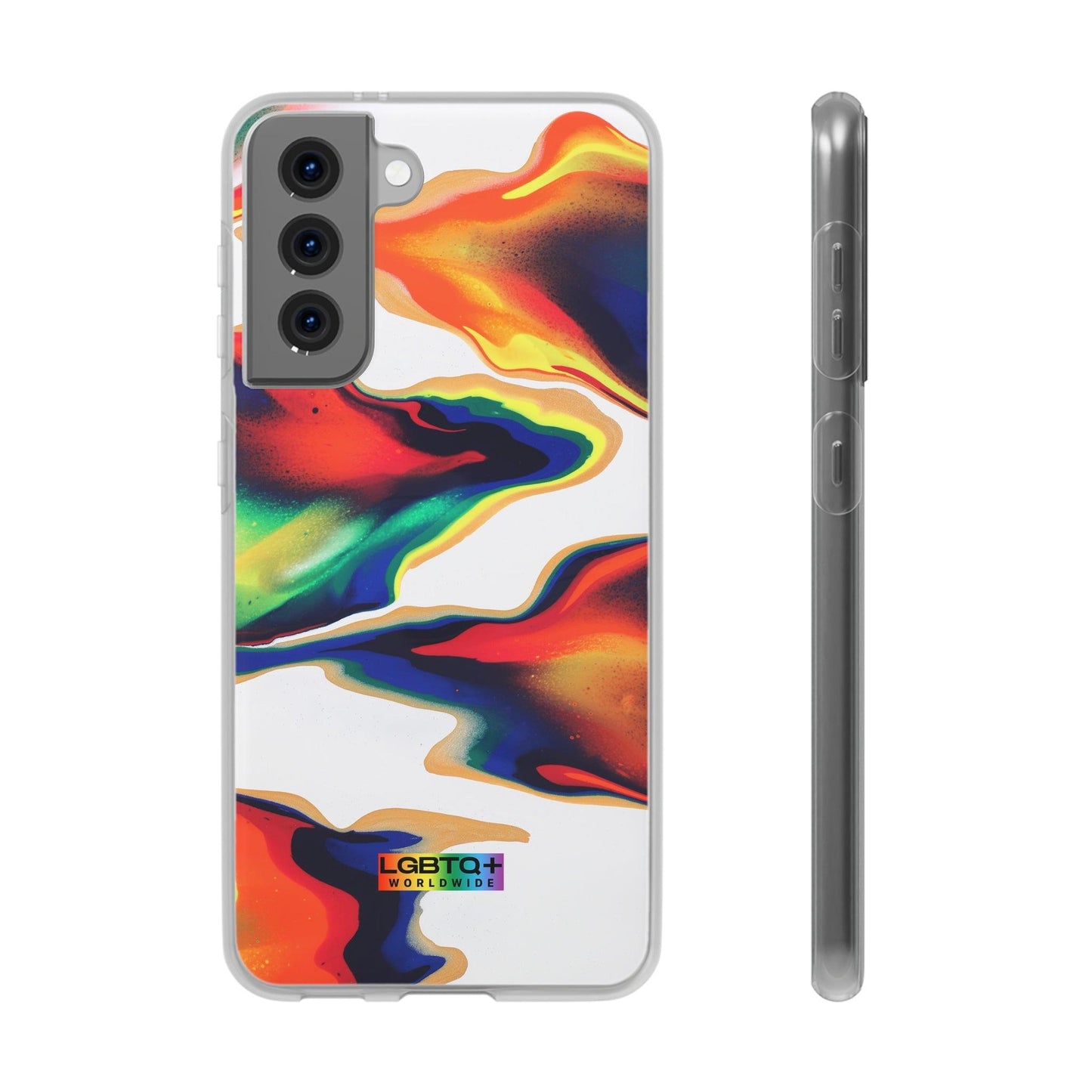 LGBTQWorldwide - ,,WUNDERSCHÖN" Flexible Handyhülle Accessories, Case, iPhone, iPhone Cases, Phone accessory, Phone Cases, Samsung Cases, silikon, Valentine's Day promotion lgbtq Bekleidung Accessoires unisex Zubehör