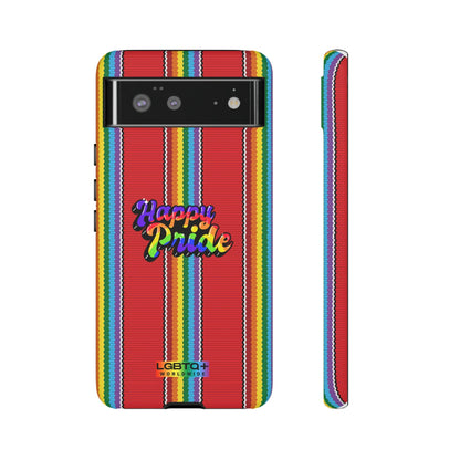 LGBTQWorldwide - ,,HAPPY PRIDE" Doppelgehäuse Handyhülle Accessories, Glossy, iPhone Cases, Matte, Phone accessory, Phone Cases, Samsung Cases, Thermo, Valentine's Day Picks lgbtq Bekleidung Accessoires unisex Zubehör