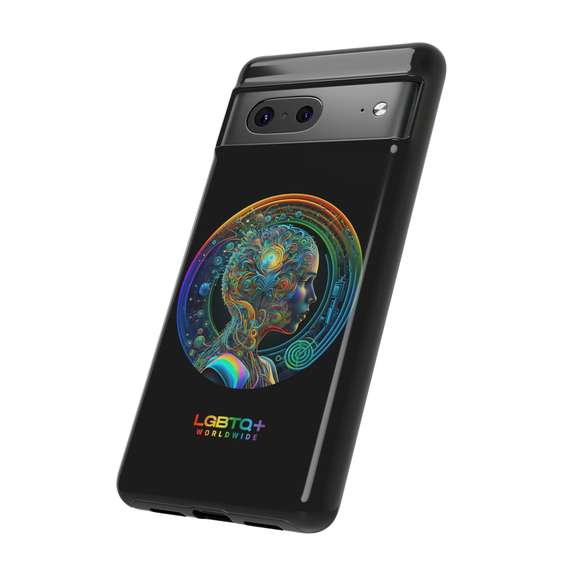 LGBTQWorldwide - ,,INTELLIGENT" Doppelgehäuse Handyhülle Accessories, Glossy, iPhone Cases, Matte, Phone accessory, Phone Cases, Samsung Cases, tough, Valentine's Day Picks lgbtq Bekleidung Accessoires unisex Zubehör