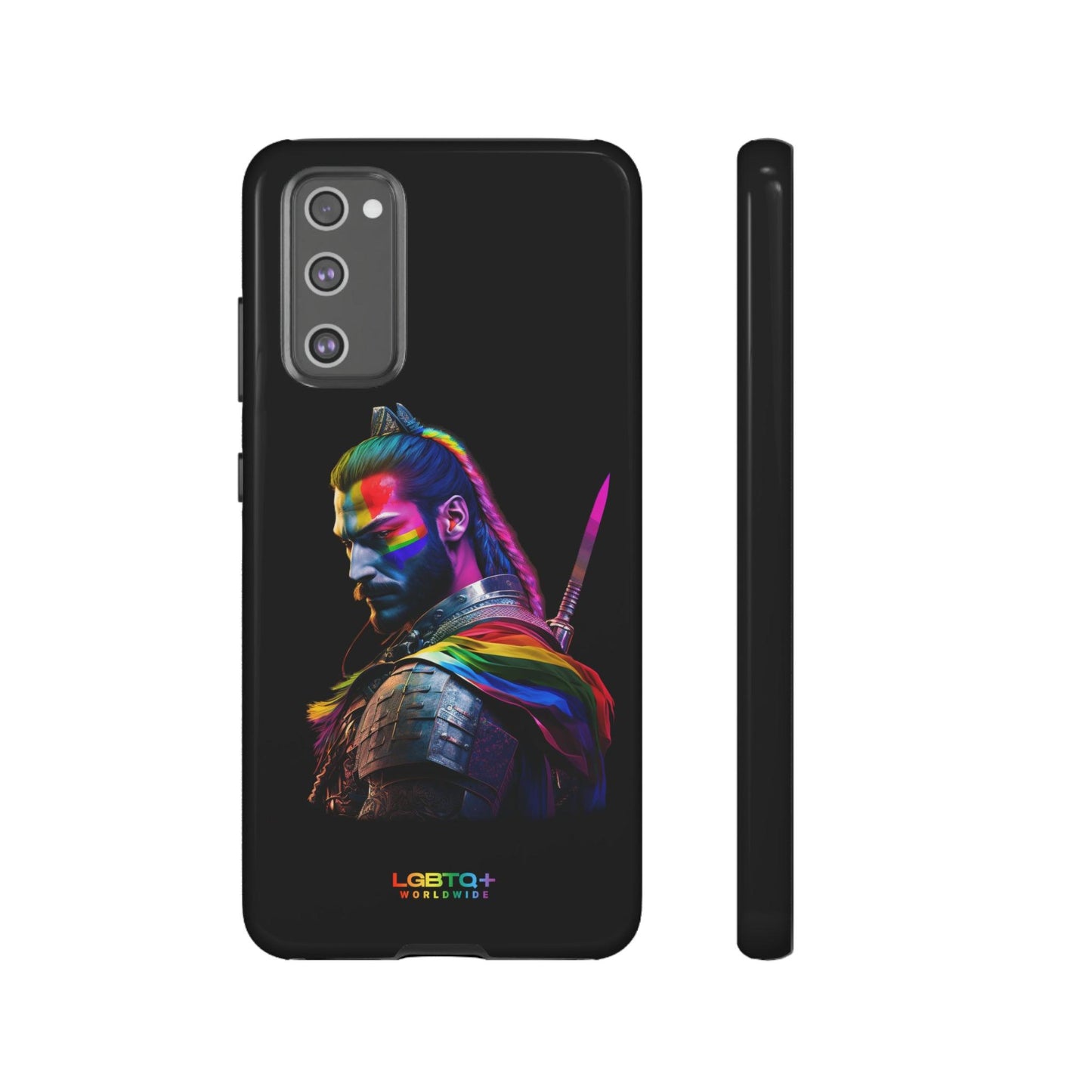 LGBTQWorldwide - ,,SAMURAI" Doppelgehäuse Handyhülle Accessories, Glossy, iPhone Cases, Matte, Phone accessory, Phone Cases, Samsung Cases, tough, Valentine's Day Picks lgbtq Bekleidung Accessoires unisex Zubehör