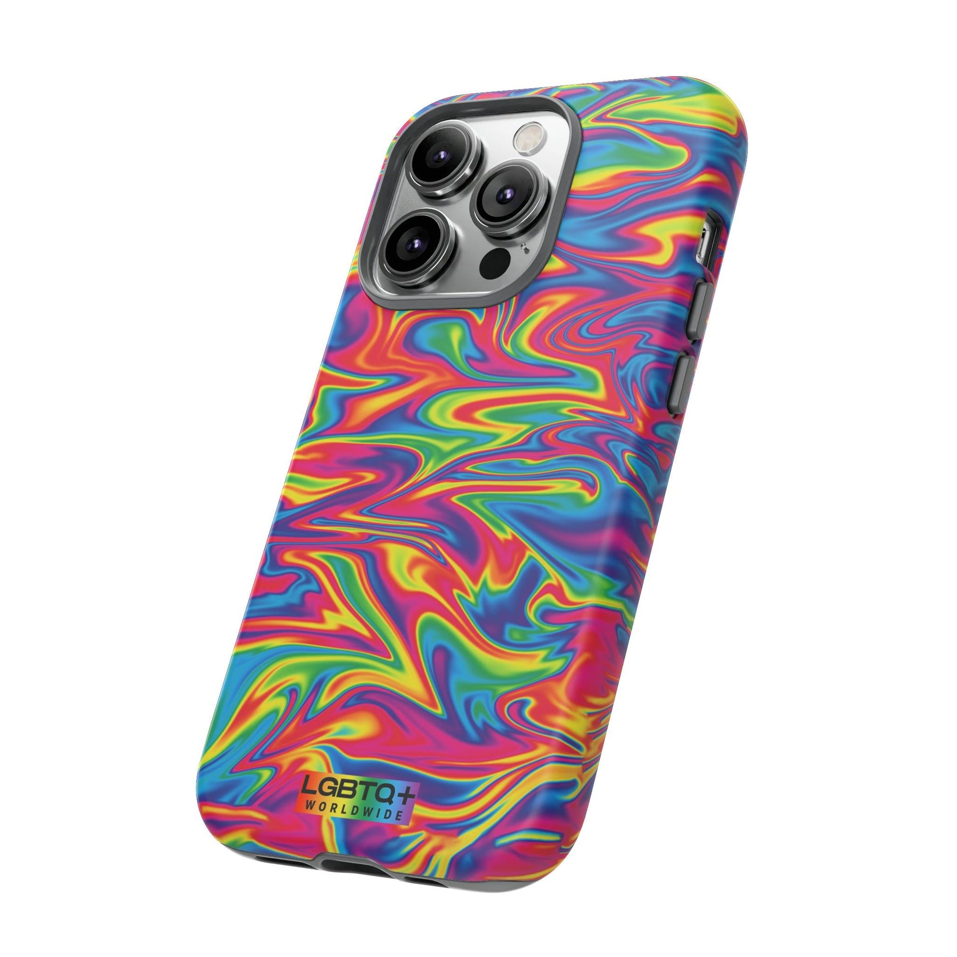 LGBTQWorldwide - ,,ABSTRACT" Doppelgehäuse Handyhülle Accessories, Glossy, iPhone Cases, Matte, Phone accessory, Phone Cases, Samsung Cases, Thermo, Valentine's Day Picks lgbtq Bekleidung Accessoires unisex Zubehör