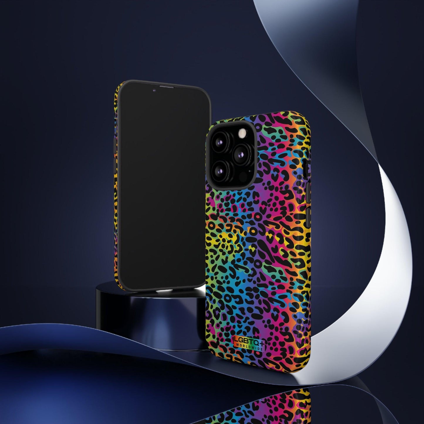 LGBTQWorldwide - ,,LEOPARD" Doppelgehäuse Handyhülle Accessories, Glossy, iPhone Cases, Matte, Phone accessory, Phone Cases, Samsung Cases, Thermo, Valentine's Day Picks lgbtq Bekleidung Accessoires unisex Zubehör