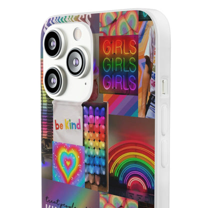 LGBTQWorldwide - ,,FREUNDLICHKEIT" Flexible Handyhülle Accessories, Case, iPhone, iPhone Cases, Phone accessory, Phone Cases, Samsung Cases, silikon, Valentine's Day promotion lgbtq Bekleidung Accessoires unisex Zubehör