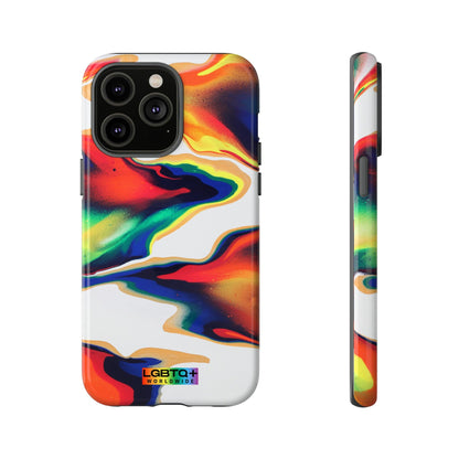 LGBTQWorldwide - ,,EINZIGARTIG" Doppelgehäuse Handyhülle Accessories, Glossy, iPhone Cases, Matte, Phone accessory, Phone Cases, Samsung Cases, Thermo, Valentine's Day Picks lgbtq Bekleidung Accessoires unisex Zubehör