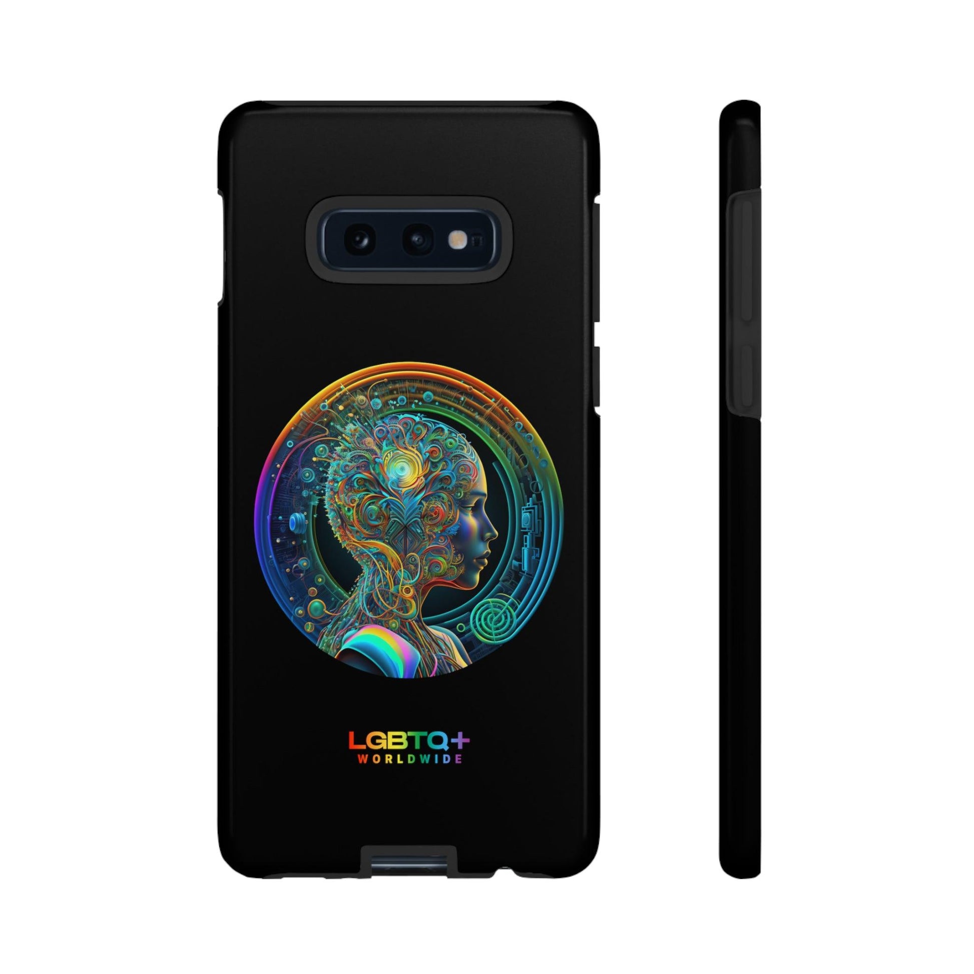 LGBTQWorldwide - ,,INTELLIGENT" Doppelgehäuse Handyhülle Accessories, Glossy, iPhone Cases, Matte, Phone accessory, Phone Cases, Samsung Cases, tough, Valentine's Day Picks lgbtq Bekleidung Accessoires unisex Zubehör