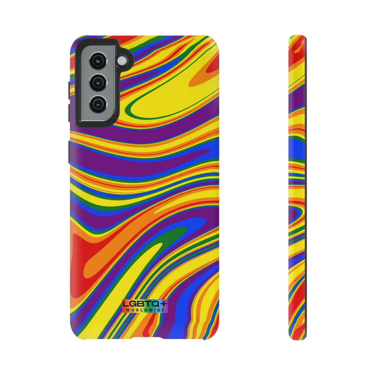 LGBTQWorldwide - ,,KUNST" Doppelgehäuse Handyhülle Accessories, Glossy, iPhone Cases, Matte, Phone accessory, Phone Cases, Samsung Cases, Thermo, Valentine's Day Picks lgbtq Bekleidung Accessoires unisex Zubehör