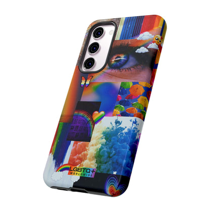 LGBTQWorldwide - ,,VISION" Doppelgehäuse Handyhülle Accessories, Glossy, iPhone Cases, Matte, Phone accessory, Phone Cases, Samsung Cases, Thermo, Valentine's Day Picks lgbtq Bekleidung Accessoires unisex Zubehör