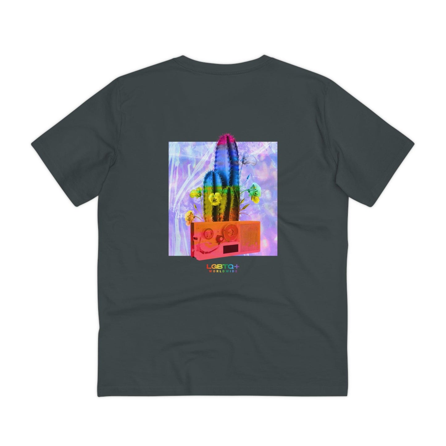 LGBTQWorldwide - ,,KAKTUS" Clothing, Cotton, Crew neck, DTG, Eco-friendly, Men's Clothing, Organic, Recycled, Regular fit, Sustainable, T-shirts, Unisex, Valentine's Day Picks, Vegan, Women's Clothing lgbtq Bekleidung Accessoires unisex Zubehör