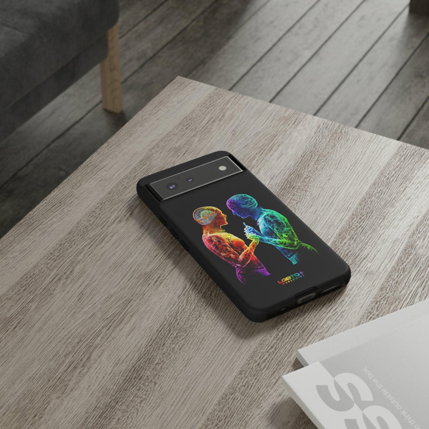 LGBTQWorldwide - ,,ZUSAMMEN" Doppelgehäuse Handyhülle Accessories, Glossy, iPhone Cases, Matte, Phone accessory, Phone Cases, Samsung Cases, tough, Valentine's Day Picks lgbtq Bekleidung Accessoires unisex Zubehör