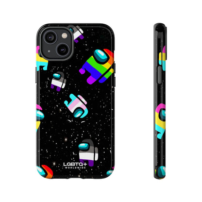 LGBTQWorldwide - ,,IMPOSTER" Doppelgehäuse Handyhülle Accessories, Glossy, iPhone Cases, Matte, Phone accessory, Phone Cases, Samsung Cases, Thermo, Valentine's Day Picks lgbtq Bekleidung Accessoires unisex Zubehör