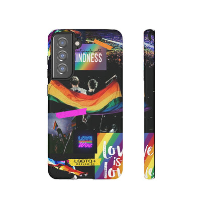 LGBTQWorldwide - ,,COMMUNITY" Doppelgehäuse Handyhülle Accessories, Glossy, iPhone Cases, Matte, Phone accessory, Phone Cases, Samsung Cases, Thermo, Valentine's Day Picks lgbtq Bekleidung Accessoires unisex Zubehör