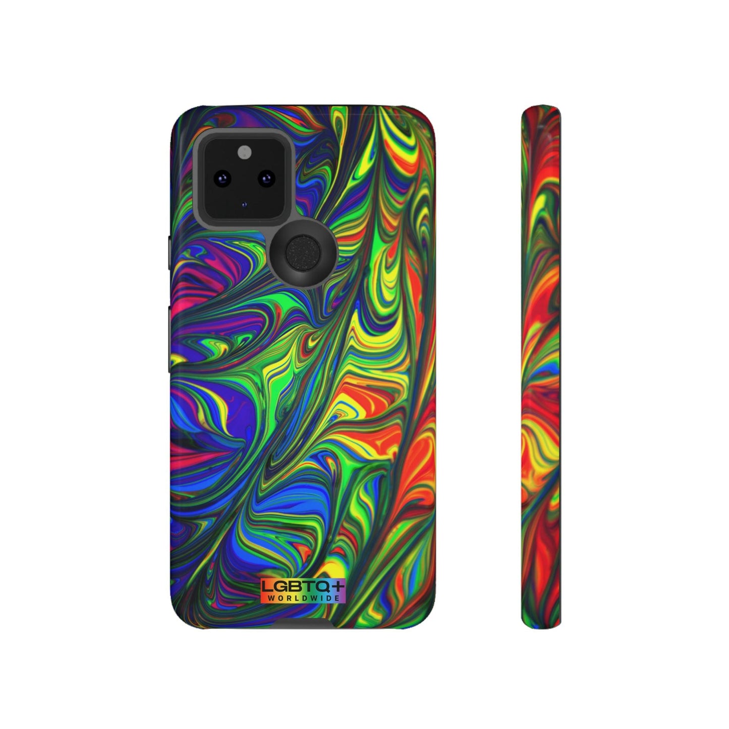 LGBTQWorldwide - ,,ILLUSION" Doppelgehäuse Handyhülle Accessories, Glossy, iPhone Cases, Matte, Phone accessory, Phone Cases, Samsung Cases, Thermo, Valentine's Day Picks lgbtq Bekleidung Accessoires unisex Zubehör