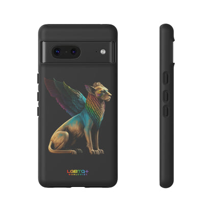 LGBTQWorldwide - ,,SPHINX" Doppelgehäuse Handyhülle Accessories, Glossy, iPhone Cases, Matte, Phone accessory, Phone Cases, Samsung Cases, tough, Valentine's Day Picks lgbtq Bekleidung Accessoires unisex Zubehör