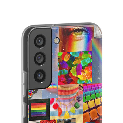 LGBTQWorldwide - ,,COMMUNITY" Flexible Handyhülle Accessories, Case, iPhone, iPhone Cases, Phone accessory, Phone Cases, Samsung Cases, silikon, Valentine's Day promotion lgbtq Bekleidung Accessoires unisex Zubehör