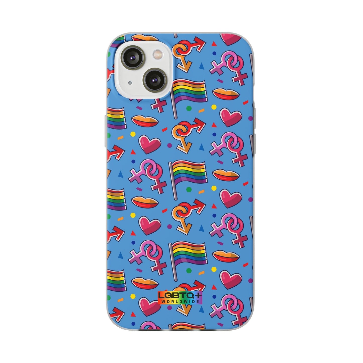 LGBTQWorldwide - ,,FLAGGEN" Flexible Handyhülle Accessories, Case, iPhone, iPhone Cases, Phone accessory, Phone Cases, Samsung Cases, silikon, Valentine's Day promotion lgbtq Bekleidung Accessoires unisex Zubehör