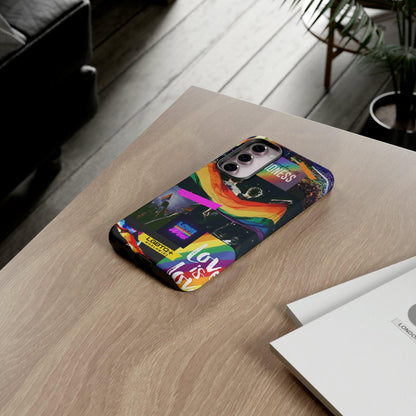 LGBTQWorldwide - ,,COMMUNITY" Doppelgehäuse Handyhülle Accessories, Glossy, iPhone Cases, Matte, Phone accessory, Phone Cases, Samsung Cases, Thermo, Valentine's Day Picks lgbtq Bekleidung Accessoires unisex Zubehör