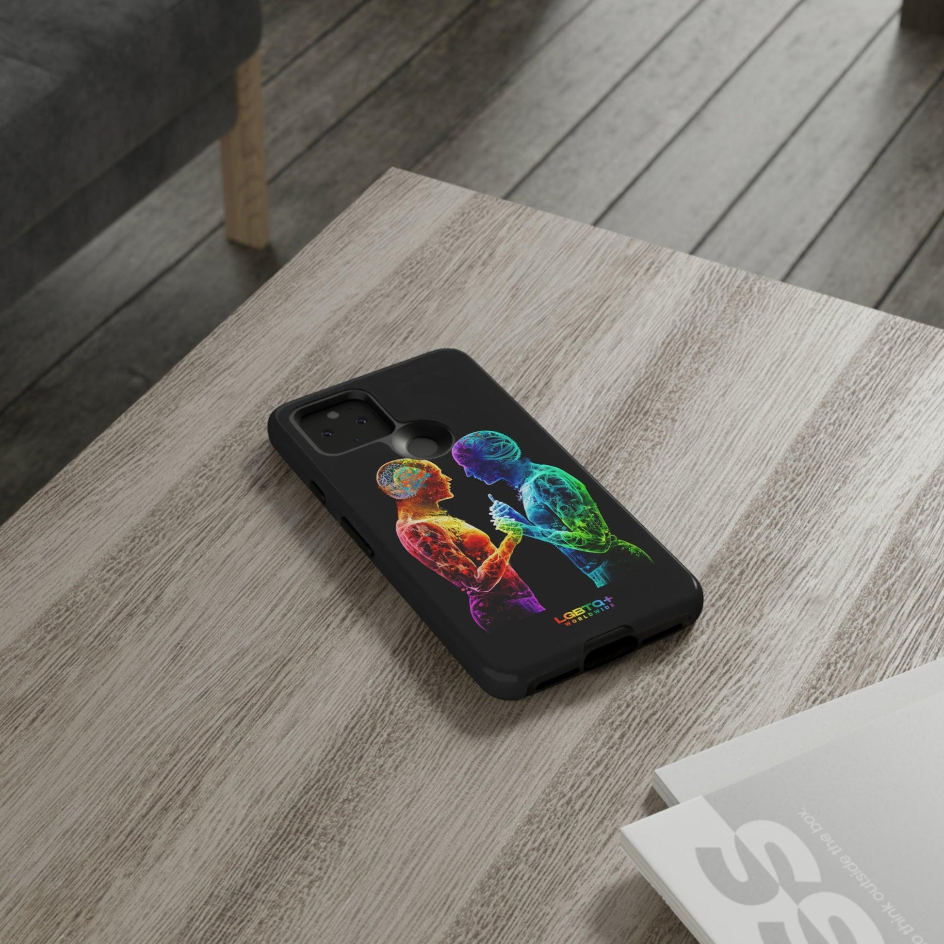 LGBTQWorldwide - ,,ZUSAMMEN" Doppelgehäuse Handyhülle Accessories, Glossy, iPhone Cases, Matte, Phone accessory, Phone Cases, Samsung Cases, tough, Valentine's Day Picks lgbtq Bekleidung Accessoires unisex Zubehör