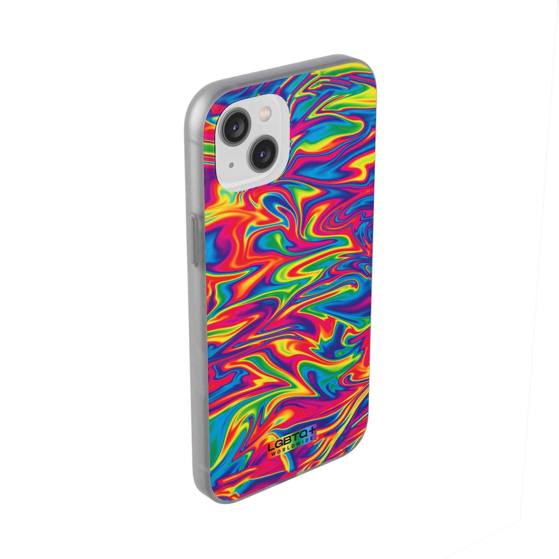 LGBTQWorldwide - ,,ABSTRACT" Flexible Handyhülle Accessories, Case, iPhone, iPhone Cases, Phone accessory, Phone Cases, Samsung Cases, silikon, Valentine's Day promotion lgbtq Bekleidung Accessoires unisex Zubehör