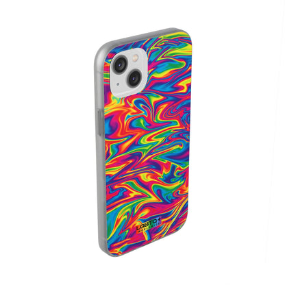 LGBTQWorldwide - ,,ABSTRACT" Flexible Handyhülle Accessories, Case, iPhone, iPhone Cases, Phone accessory, Phone Cases, Samsung Cases, silikon, Valentine's Day promotion lgbtq Bekleidung Accessoires unisex Zubehör