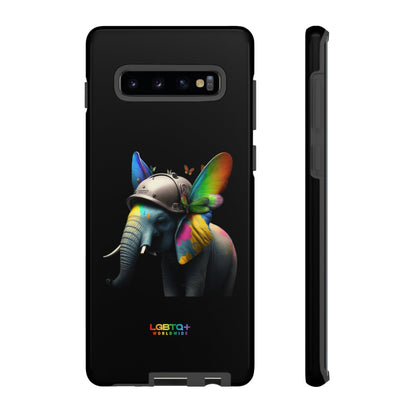 LGBTQWorldwide - ,,ELEFANT" Doppelgehäuse Handyhülle Accessories, Glossy, iPhone Cases, Matte, Phone accessory, Phone Cases, Samsung Cases, tough, Valentine's Day Picks lgbtq Bekleidung Accessoires unisex Zubehör