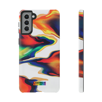 LGBTQWorldwide - ,,EINZIGARTIG" Doppelgehäuse Handyhülle Accessories, Glossy, iPhone Cases, Matte, Phone accessory, Phone Cases, Samsung Cases, Thermo, Valentine's Day Picks lgbtq Bekleidung Accessoires unisex Zubehör