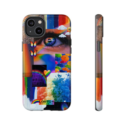 LGBTQWorldwide - ,,VISION" Doppelgehäuse Handyhülle Accessories, Glossy, iPhone Cases, Matte, Phone accessory, Phone Cases, Samsung Cases, Thermo, Valentine's Day Picks lgbtq Bekleidung Accessoires unisex Zubehör