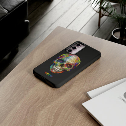 LGBTQWorldwide - ,,SKULL HEAD" Doppelgehäuse Handyhülle Accessories, Glossy, iPhone Cases, Matte, Phone accessory, Phone Cases, Samsung Cases, tough, Valentine's Day Picks lgbtq Bekleidung Accessoires unisex Zubehör