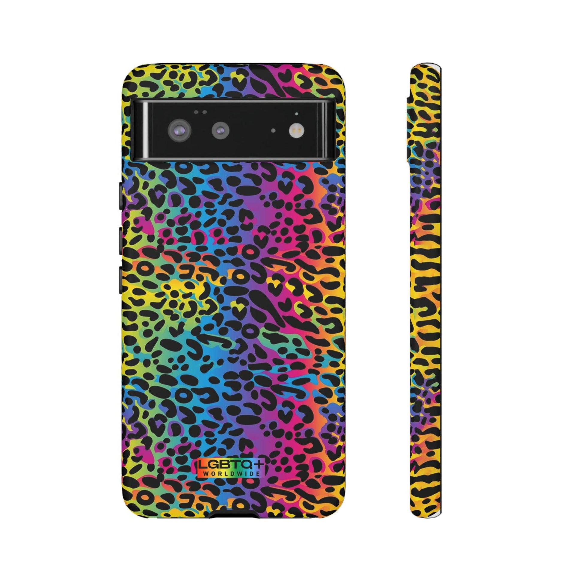 LGBTQWorldwide - ,,LEOPARD" Doppelgehäuse Handyhülle Accessories, Glossy, iPhone Cases, Matte, Phone accessory, Phone Cases, Samsung Cases, Thermo, Valentine's Day Picks lgbtq Bekleidung Accessoires unisex Zubehör