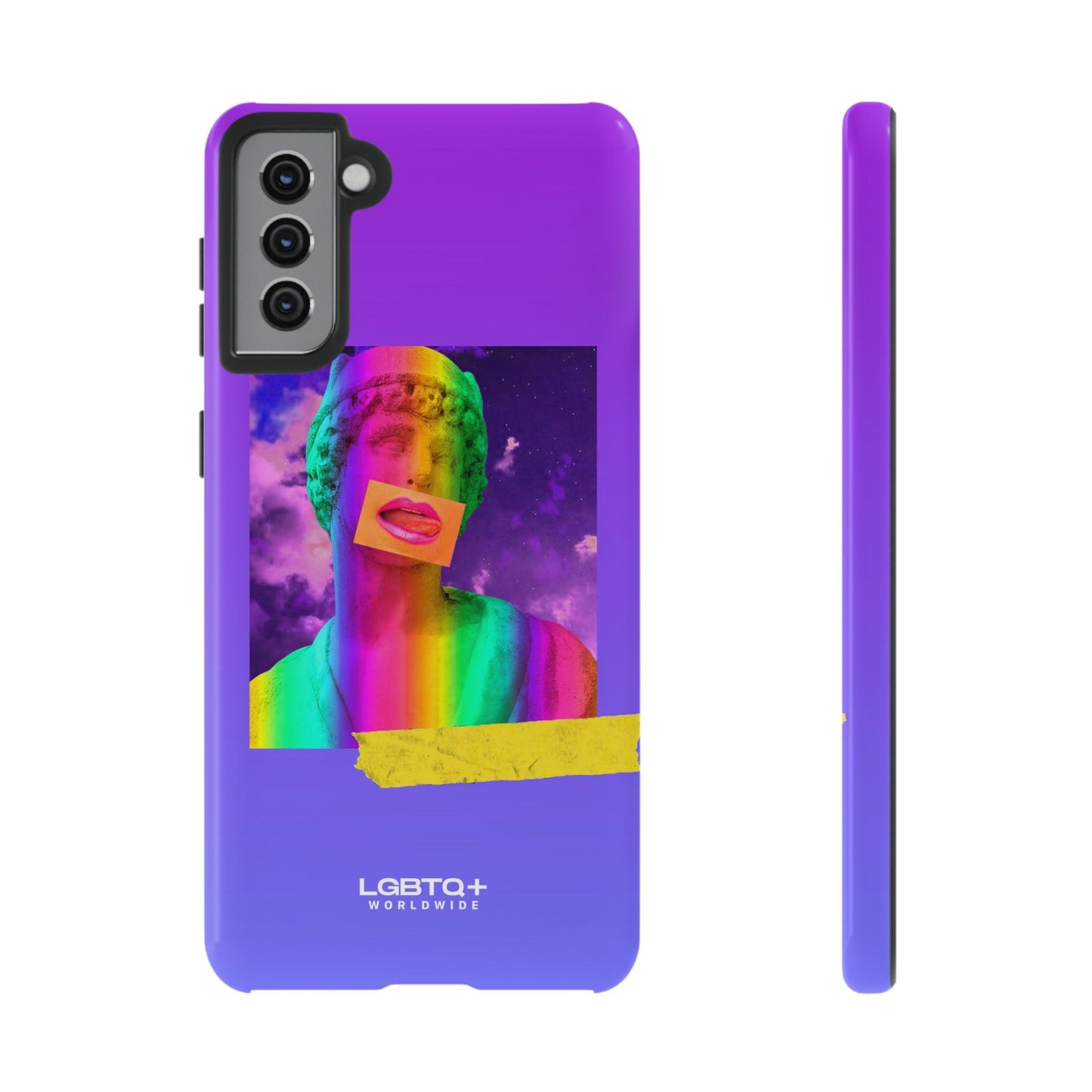 LGBTQWorldwide - ,,STATUR" Doppelgehäuse Handyhülle Accessories, Glossy, iPhone Cases, Matte, Phone accessory, Phone Cases, Samsung Cases, Thermo, Valentine's Day Picks lgbtq Bekleidung Accessoires unisex Zubehör