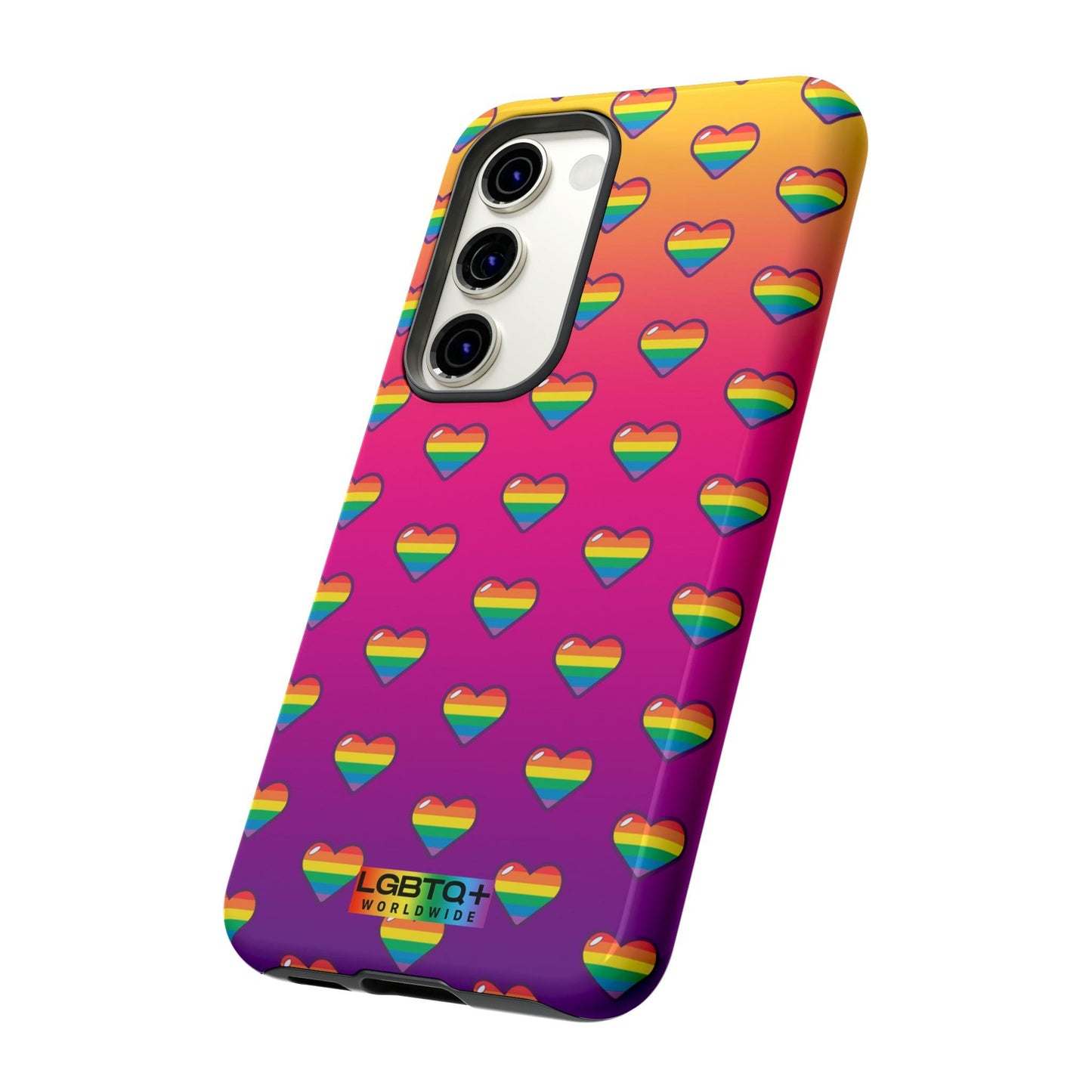 LGBTQWorldwide - ,,HERZ" Doppelgehäuse Handyhülle Accessories, Glossy, iPhone Cases, Matte, Phone accessory, Phone Cases, Samsung Cases, Thermo, Valentine's Day Picks lgbtq Bekleidung Accessoires unisex Zubehör