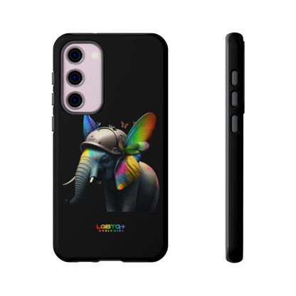 LGBTQWorldwide - ,,ELEFANT" Doppelgehäuse Handyhülle Accessories, Glossy, iPhone Cases, Matte, Phone accessory, Phone Cases, Samsung Cases, tough, Valentine's Day Picks lgbtq Bekleidung Accessoires unisex Zubehör