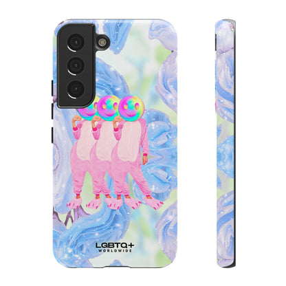 LGBTQWorldwide - ,,TEDDY BÄR" Doppelgehäuse Handyhülle Accessories, Glossy, iPhone Cases, Matte, Phone accessory, Phone Cases, Samsung Cases, Thermo, Valentine's Day Picks lgbtq Bekleidung Accessoires unisex Zubehör