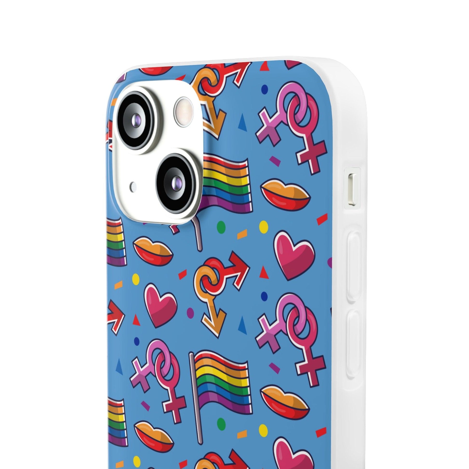 LGBTQWorldwide - ,,FLAGGEN" Flexible Handyhülle Accessories, Case, iPhone, iPhone Cases, Phone accessory, Phone Cases, Samsung Cases, silikon, Valentine's Day promotion lgbtq Bekleidung Accessoires unisex Zubehör