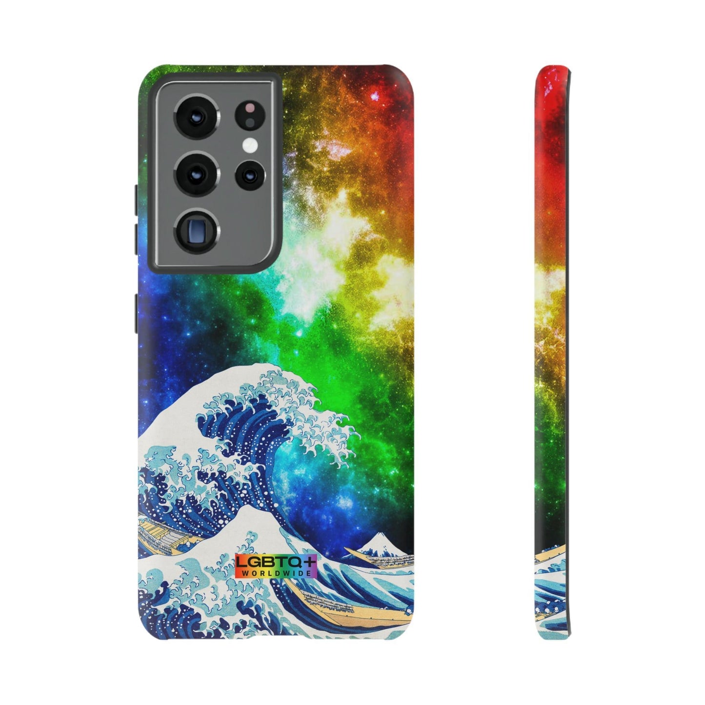 LGBTQWorldwide - ,,WELLE" Doppelgehäuse Handyhülle Accessories, Glossy, iPhone Cases, Matte, Phone accessory, Phone Cases, Samsung Cases, Thermo, Valentine's Day Picks lgbtq Bekleidung Accessoires unisex Zubehör