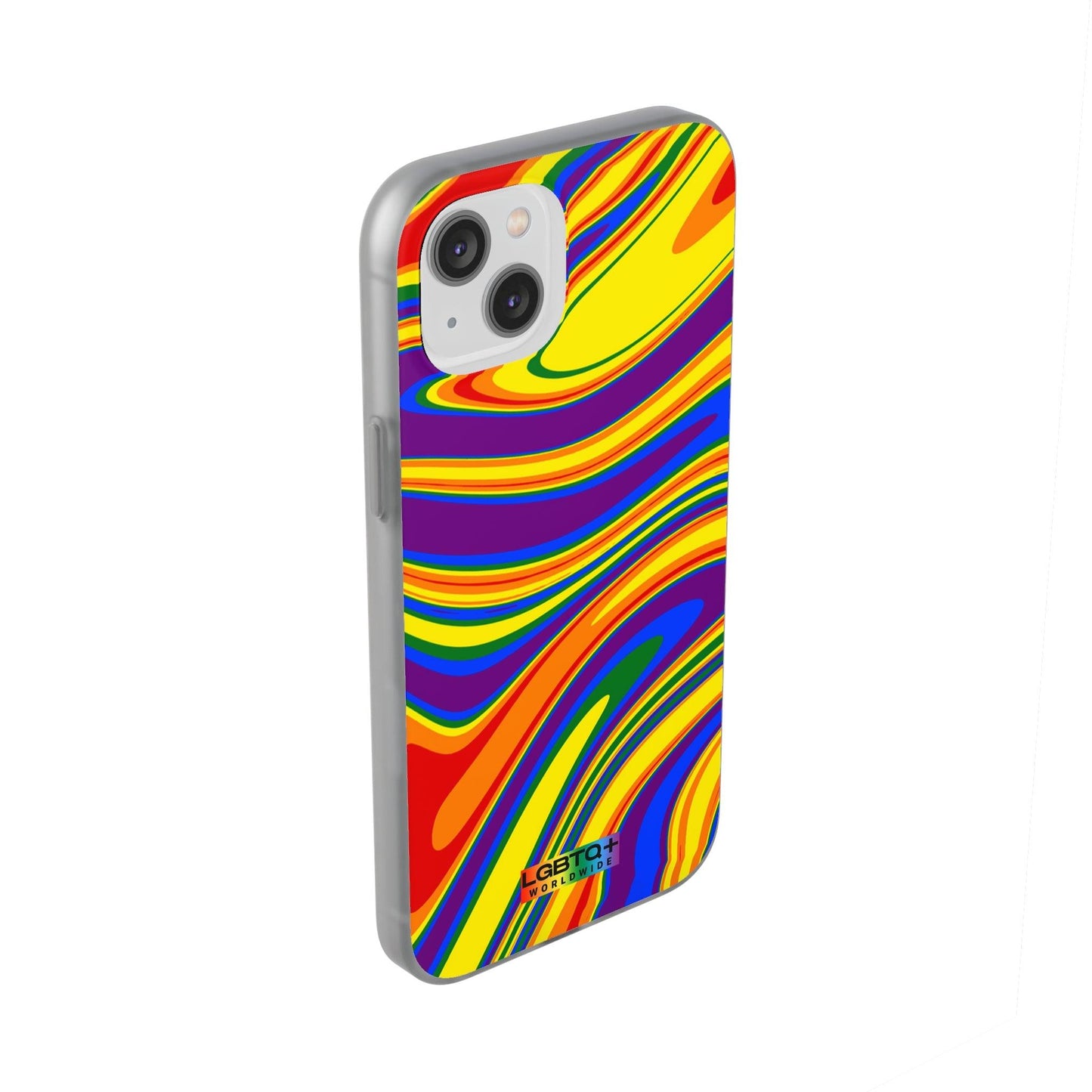 LGBTQWorldwide - ,,FARBEN" Flexible Handyhülle Accessories, Case, iPhone, iPhone Cases, Phone accessory, Phone Cases, Samsung Cases, silikon, Valentine's Day promotion lgbtq Bekleidung Accessoires unisex Zubehör