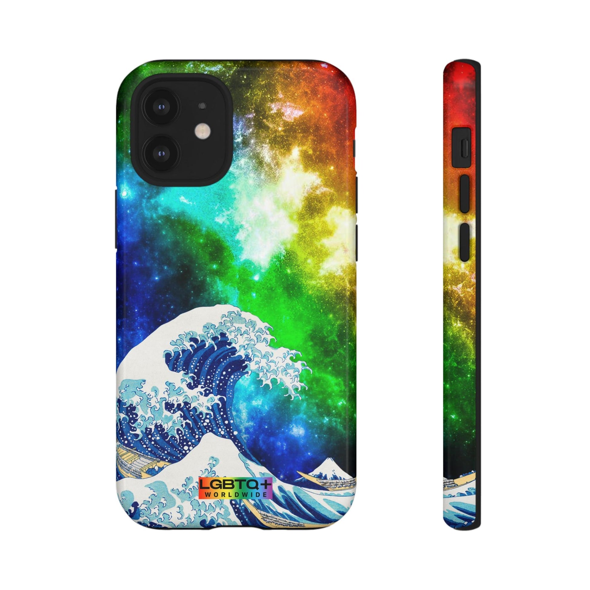 LGBTQWorldwide - ,,WELLE" Doppelgehäuse Handyhülle Accessories, Glossy, iPhone Cases, Matte, Phone accessory, Phone Cases, Samsung Cases, Thermo, Valentine's Day Picks lgbtq Bekleidung Accessoires unisex Zubehör