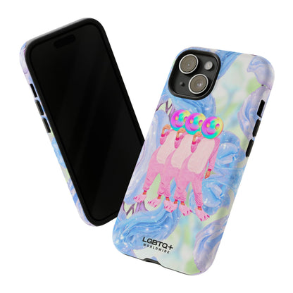 LGBTQWorldwide - ,,TEDDY BÄR" Doppelgehäuse Handyhülle Accessories, Glossy, iPhone Cases, Matte, Phone accessory, Phone Cases, Samsung Cases, Thermo, Valentine's Day Picks lgbtq Bekleidung Accessoires unisex Zubehör