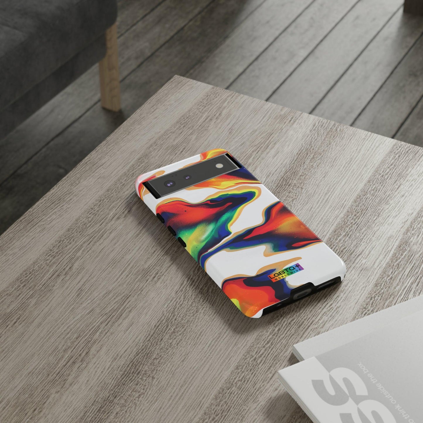 LGBTQWorldwide - ,,EINZIGARTIG" Doppelgehäuse Handyhülle Accessories, Glossy, iPhone Cases, Matte, Phone accessory, Phone Cases, Samsung Cases, Thermo, Valentine's Day Picks lgbtq Bekleidung Accessoires unisex Zubehör