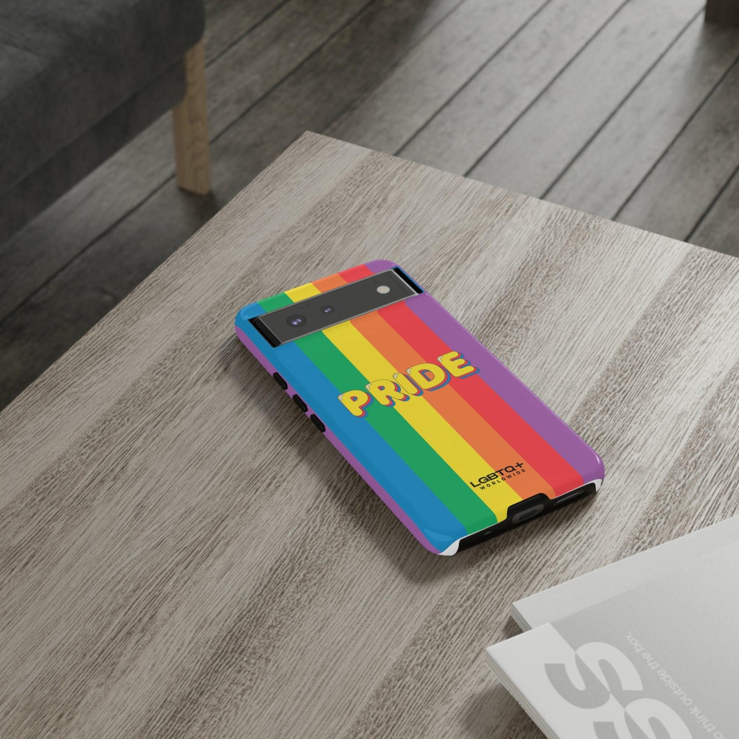 LGBTQWorldwide - ,,PRIDE" Doppelgehäuse Handyhülle Accessories, Glossy, iPhone Cases, Matte, Phone accessory, Phone Cases, Samsung Cases, Thermo, Valentine's Day Picks lgbtq Bekleidung Accessoires unisex Zubehör