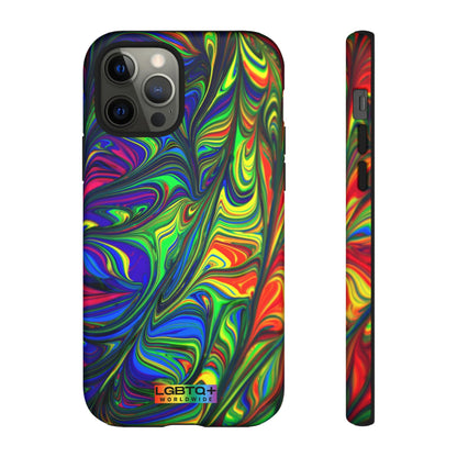 LGBTQWorldwide - ,,ILLUSION" Doppelgehäuse Handyhülle Accessories, Glossy, iPhone Cases, Matte, Phone accessory, Phone Cases, Samsung Cases, Thermo, Valentine's Day Picks lgbtq Bekleidung Accessoires unisex Zubehör