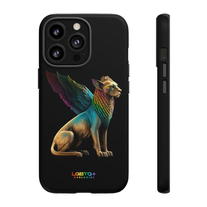 LGBTQWorldwide - ,,SPHINX" Doppelgehäuse Handyhülle Accessories, Glossy, iPhone Cases, Matte, Phone accessory, Phone Cases, Samsung Cases, tough, Valentine's Day Picks lgbtq Bekleidung Accessoires unisex Zubehör