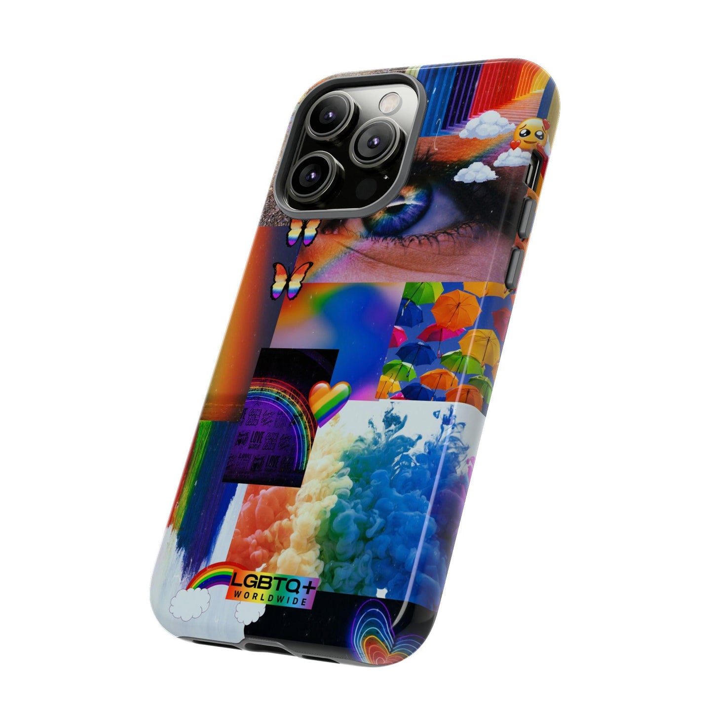 LGBTQWorldwide - ,,VISION" Doppelgehäuse Handyhülle Accessories, Glossy, iPhone Cases, Matte, Phone accessory, Phone Cases, Samsung Cases, Thermo, Valentine's Day Picks lgbtq Bekleidung Accessoires unisex Zubehör