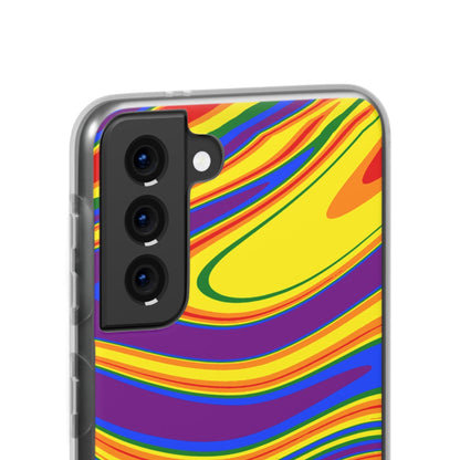 LGBTQWorldwide - ,,FARBEN" Flexible Handyhülle Accessories, Case, iPhone, iPhone Cases, Phone accessory, Phone Cases, Samsung Cases, silikon, Valentine's Day promotion lgbtq Bekleidung Accessoires unisex Zubehör