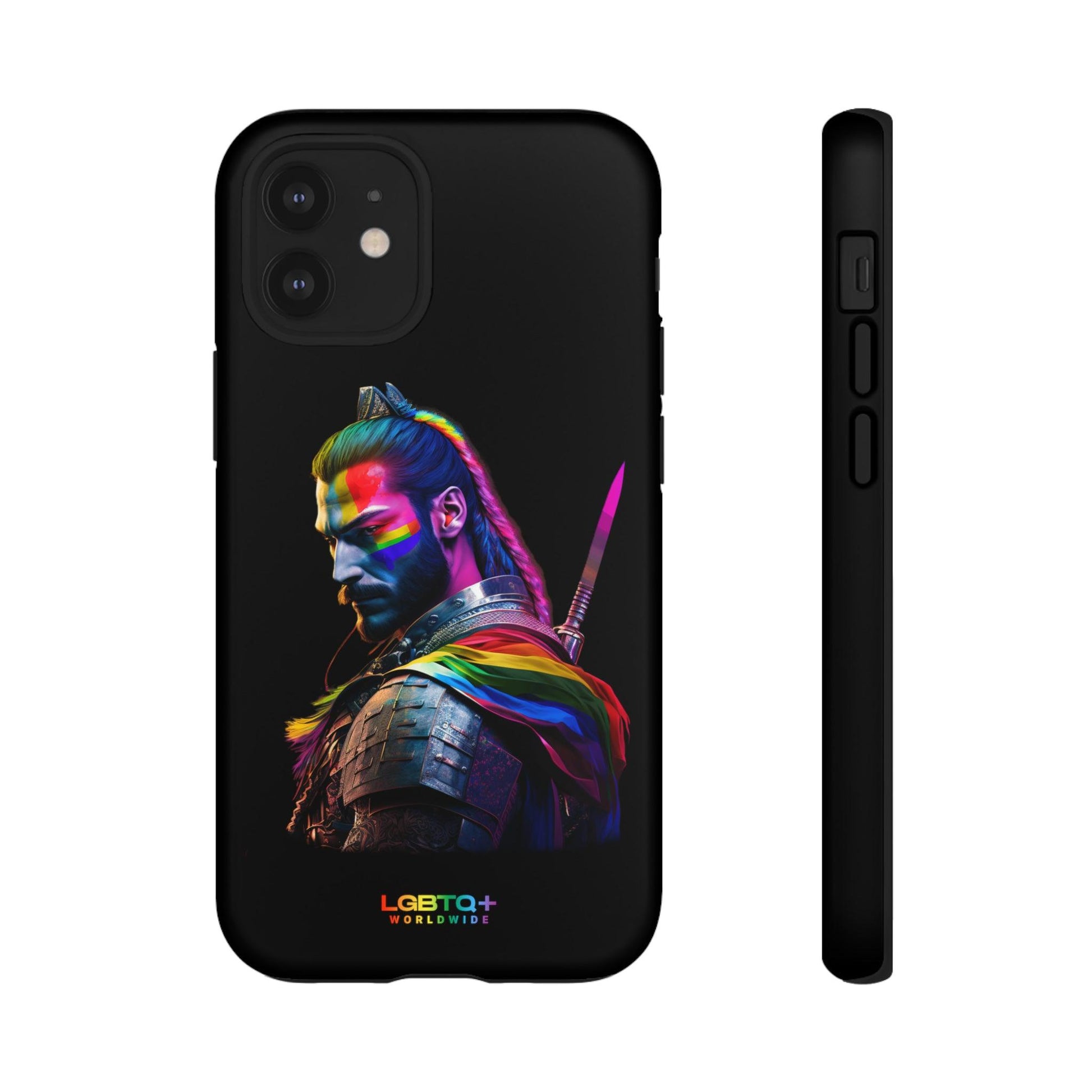 LGBTQWorldwide - ,,SAMURAI" Doppelgehäuse Handyhülle Accessories, Glossy, iPhone Cases, Matte, Phone accessory, Phone Cases, Samsung Cases, tough, Valentine's Day Picks lgbtq Bekleidung Accessoires unisex Zubehör