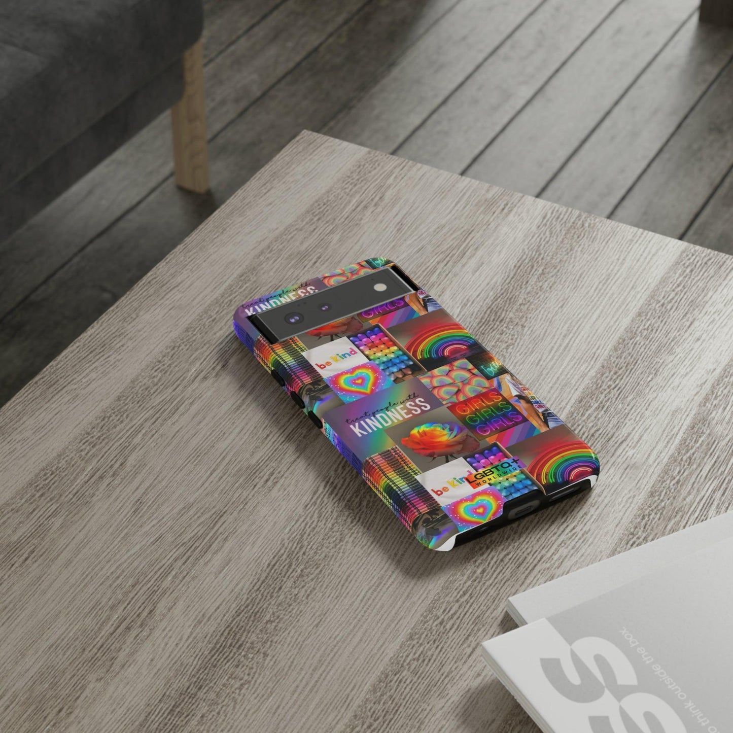 LGBTQWorldwide - ,,FREUNDLICH" Doppelgehäuse Handyhülle Accessories, Glossy, iPhone Cases, Matte, Phone accessory, Phone Cases, Samsung Cases, Thermo, Valentine's Day Picks lgbtq Bekleidung Accessoires unisex Zubehör