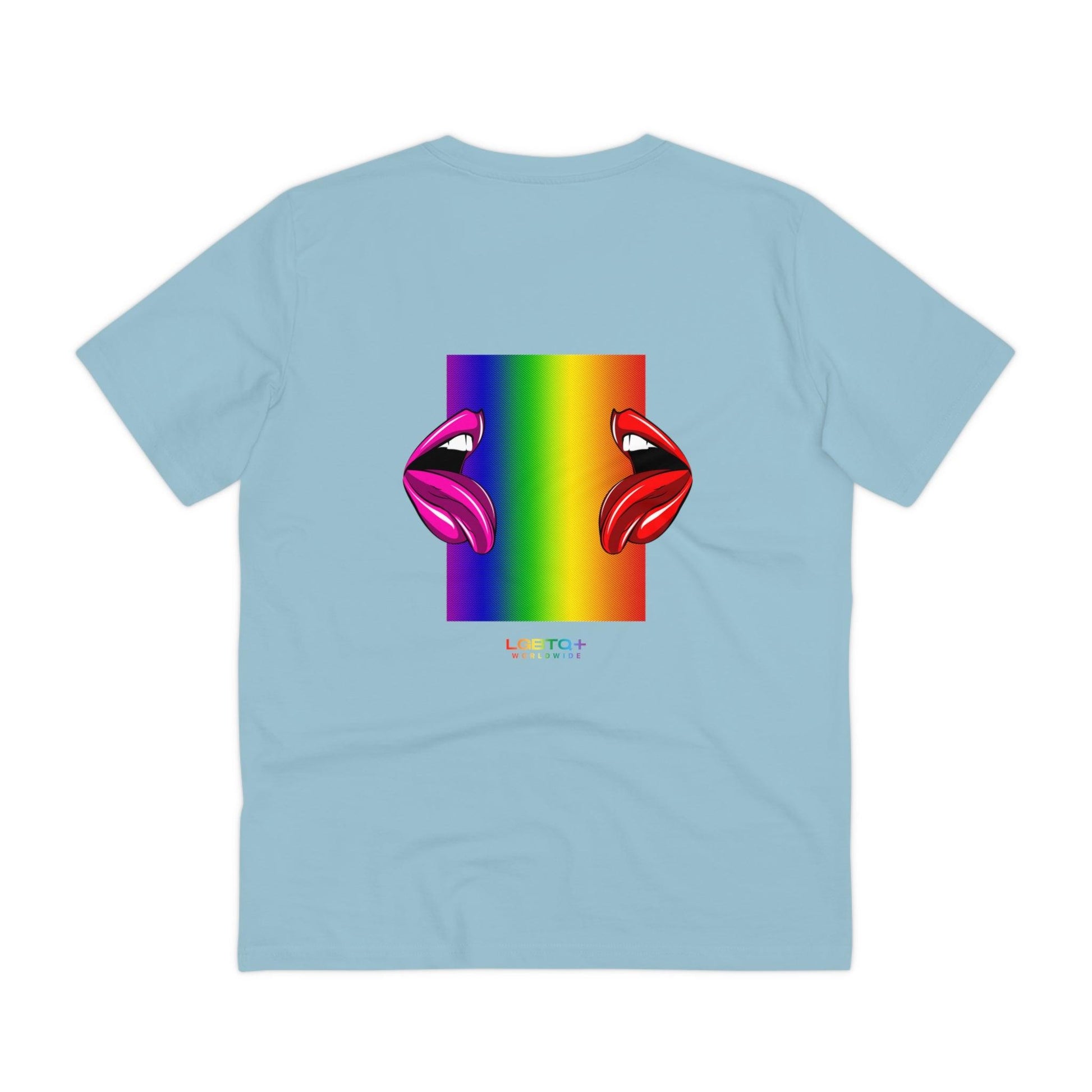 LGBTQWorldwide - ,,LIPPEN" Clothing, Cotton, Crew neck, DTG, Eco-friendly, Men's Clothing, Organic, Recycled, Regular fit, Sustainable, T-shirts, Unisex, Valentine's Day Picks, Vegan, Women's Clothing lgbtq Bekleidung Accessoires unisex Zubehör