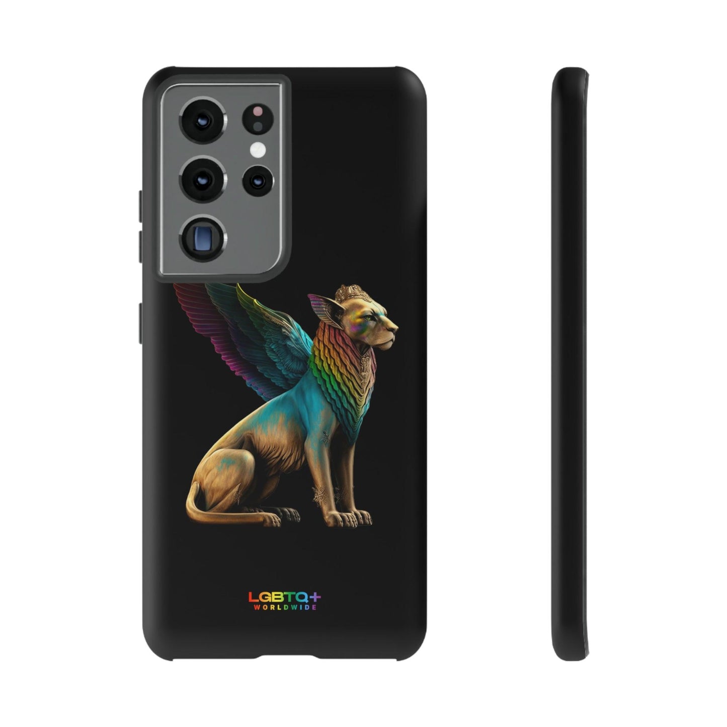 LGBTQWorldwide - ,,SPHINX" Doppelgehäuse Handyhülle Accessories, Glossy, iPhone Cases, Matte, Phone accessory, Phone Cases, Samsung Cases, tough, Valentine's Day Picks lgbtq Bekleidung Accessoires unisex Zubehör