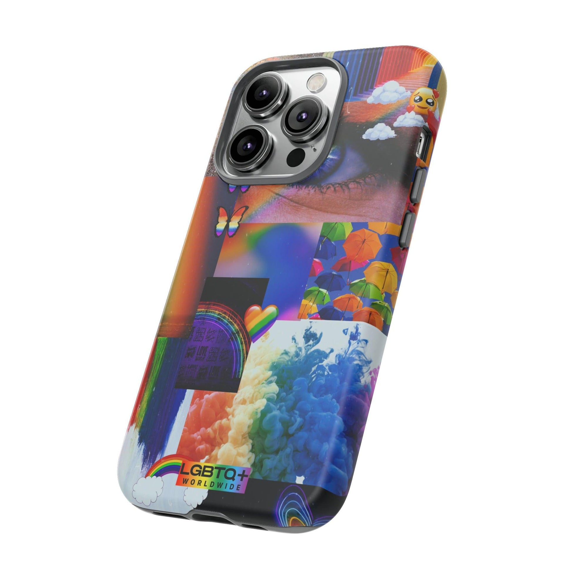 LGBTQWorldwide - ,,VISION" Doppelgehäuse Handyhülle Accessories, Glossy, iPhone Cases, Matte, Phone accessory, Phone Cases, Samsung Cases, Thermo, Valentine's Day Picks lgbtq Bekleidung Accessoires unisex Zubehör